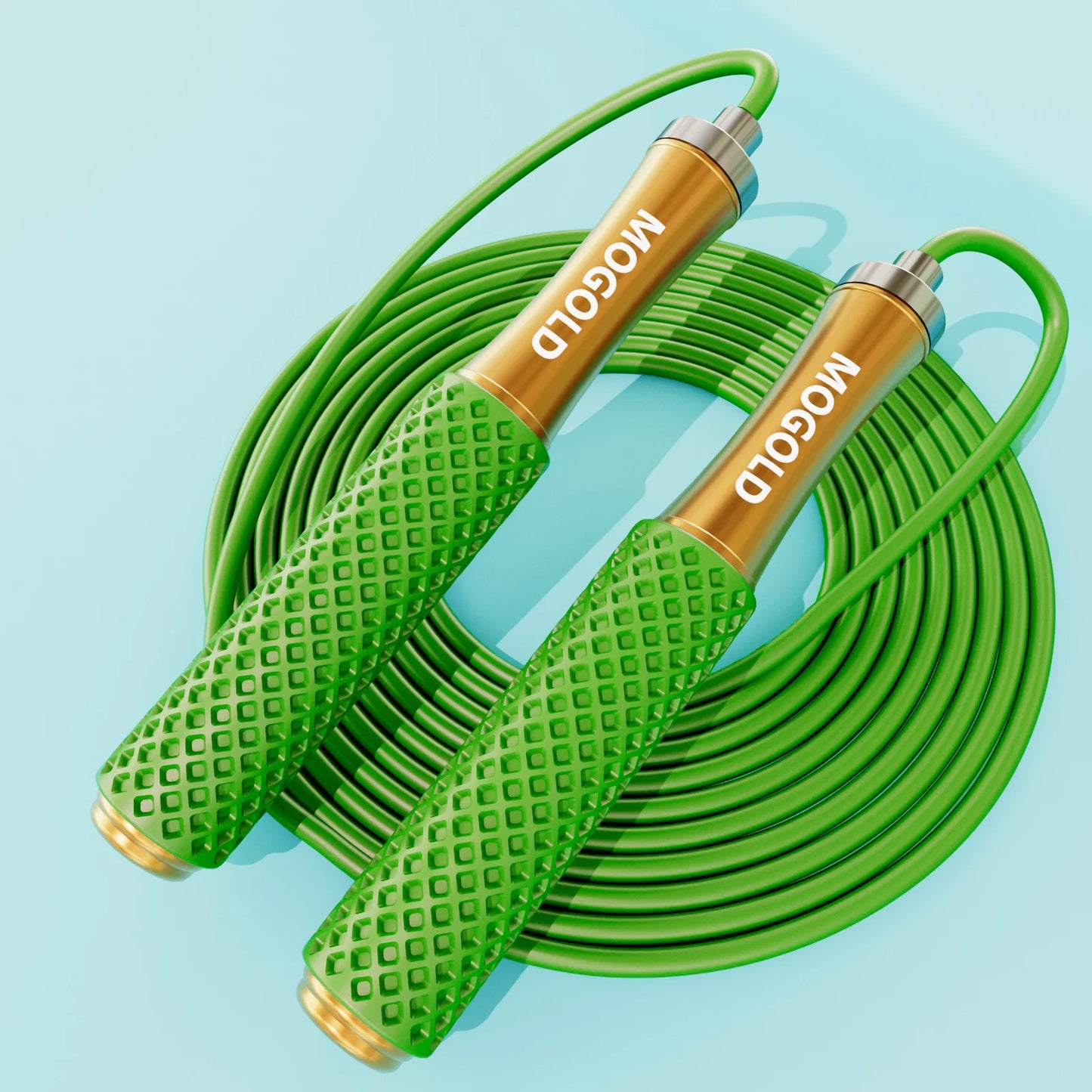 Children Bearing Jump Rope, Aluminum Alloy Handle, Smooth Rotation, Adjustable, Suitable for Speed