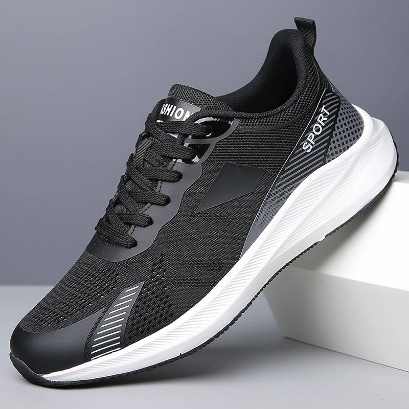 Tennis Shoes Men's Walking Shoe Breathable Mesh Anti Slip Casual Comfortable and Fashionable Sports Shoes