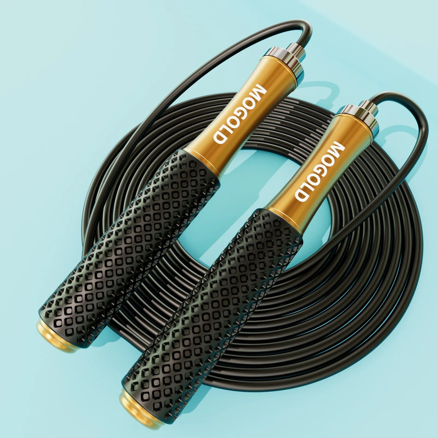 Children Bearing Jump Rope, Aluminum Alloy Handle, Smooth Rotation, Adjustable, Suitable for Speed