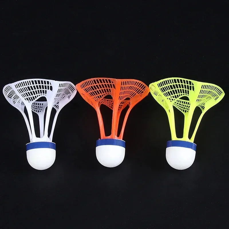 3Pcs Windproof Nylon Badminton Wind Resistance Shuttlecock Ball Training Accessoires Sport Supplies Multicolor Badminton