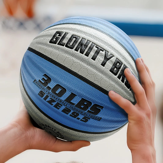 Weighted Training Basketball 3LBS/2.2LBS,Official Size 6/7 Wear-resistant Heavy Ball For Handling Dribbling&Passing