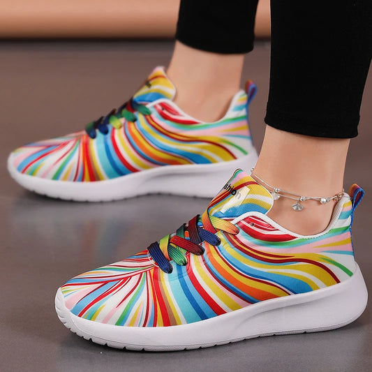 Women's Sneaker 2025 New Colorful Sneakers For Women Sports Shoes Casual Zapatillas De Mujer FashionWoman