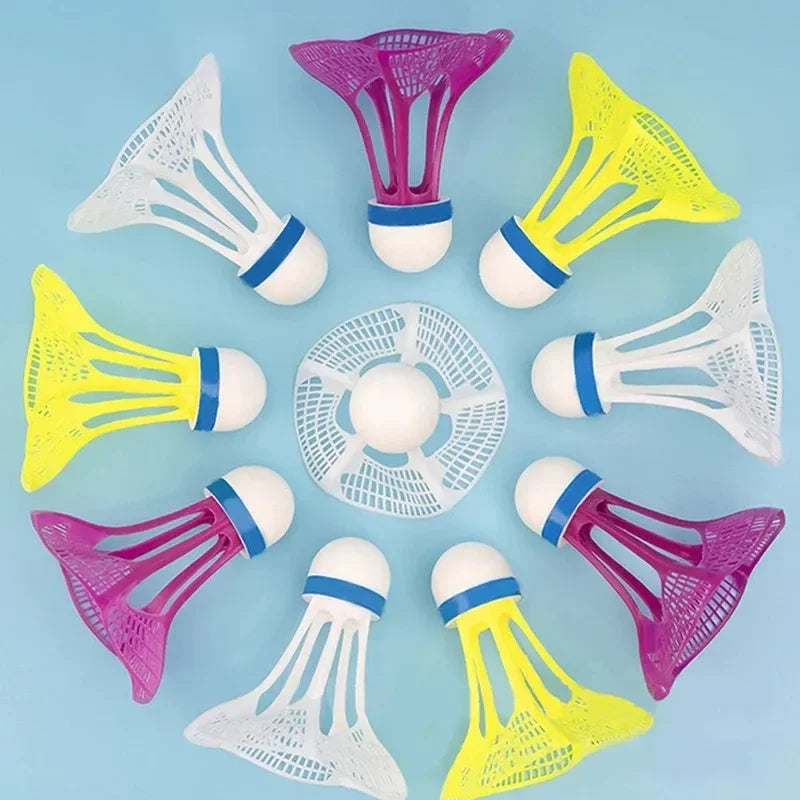 3Pcs Windproof Nylon Badminton Wind Resistance Shuttlecock Ball Training Accessoires Sport Supplies Multicolor Badminton