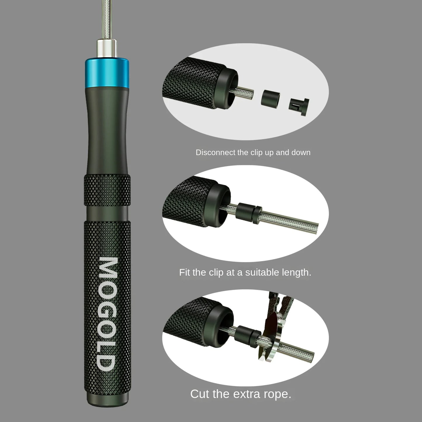Adjustable Jump Rope For Speed Skipping Exercise Weight-Loss Fitness Women Men And Kids Ropea Length