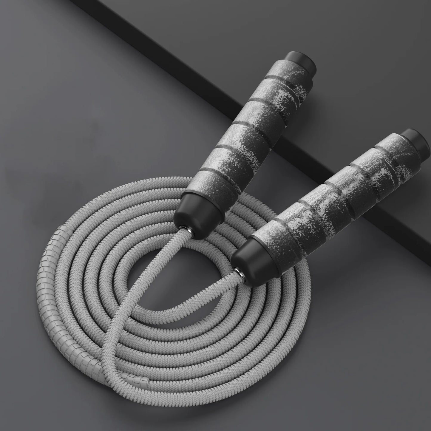 Jump Rope Crossfit Boxing Heavy Skipping Rope Foam Grip Handles for Fitness Workouts Endurance Strength Training