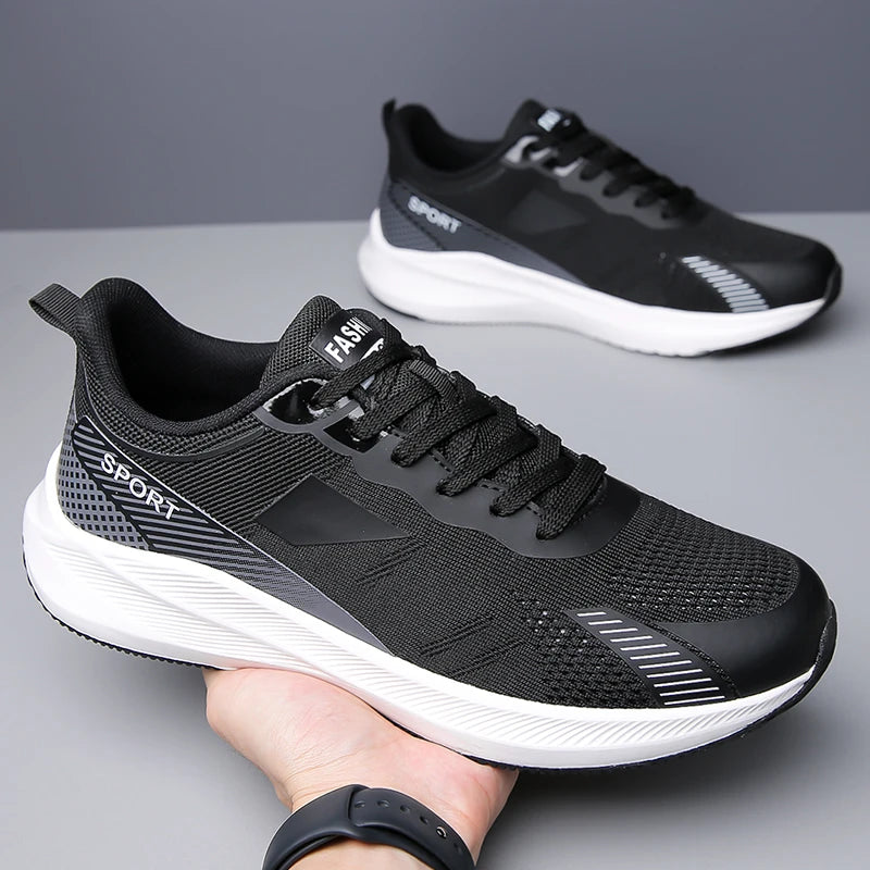 Tennis Shoes Men's Walking Shoe Breathable Mesh Anti Slip Casual Comfortable and Fashionable Sports Shoes