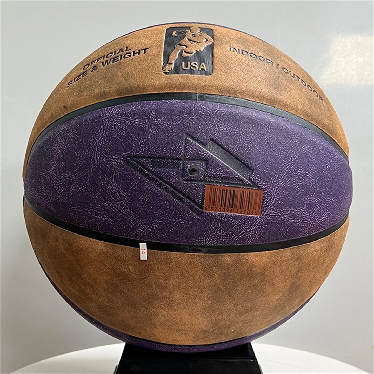 Genuine Suede Cowhide Size 7# Basketball Official Competition Adult Indoor Outdoor Wear-Resistant Training Ball