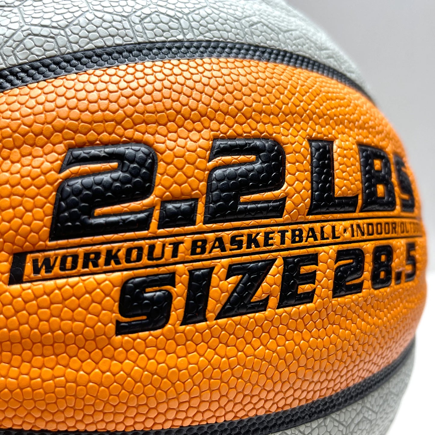 Heavy Training Basketball In&outdoor 28.5"/29.5" 2.2LBS/3LBS Non-slip Weighted Basketball For Dribbling Passing