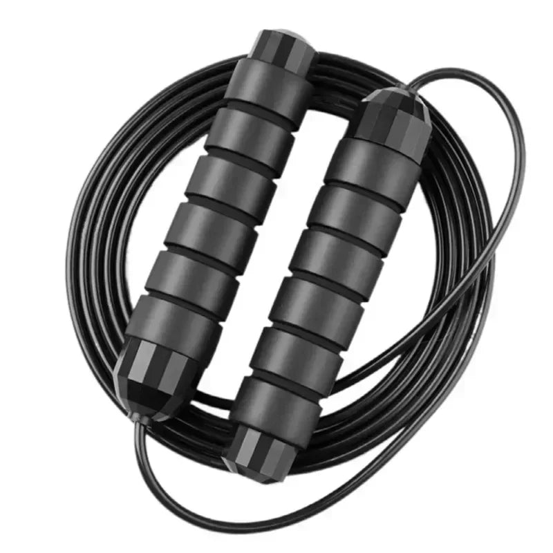 The New Jump Rope Steel Wire Skipping Exercise Adjustable Jumping Fitness Workout Training Home Sport