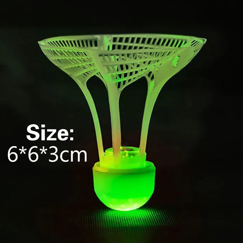 1 PC Glow-In-The-Dark Windproof Badminton Shuttlecock Ball Wind Resistance Training Accessoires