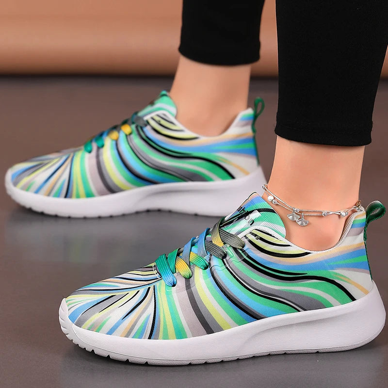 Women's Sneaker 2025 New Colorful Sneakers For Women Sports Shoes Casual Zapatillas De Mujer FashionWoman