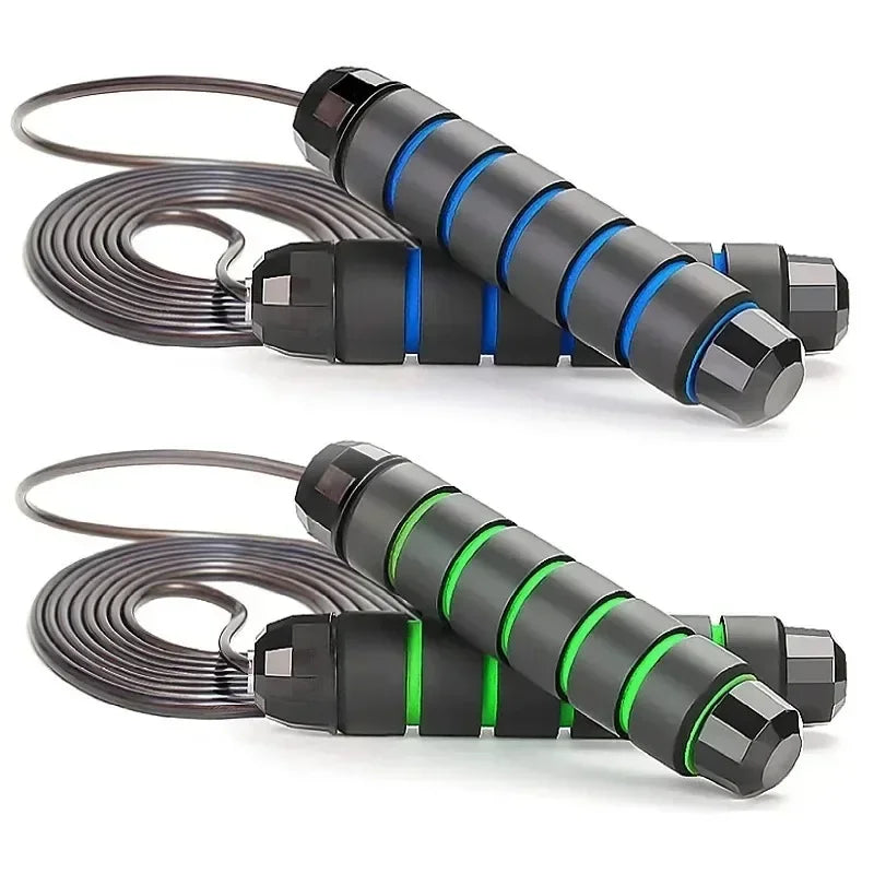 The New Jump Rope Steel Wire Skipping Exercise Adjustable Jumping Fitness Workout Training Home Sport