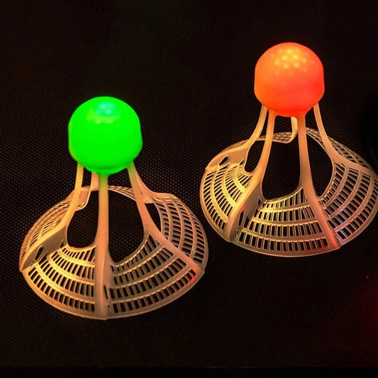 1 PC Glow-In-The-Dark Windproof Badminton Shuttlecock Ball Wind Resistance Training Accessoires