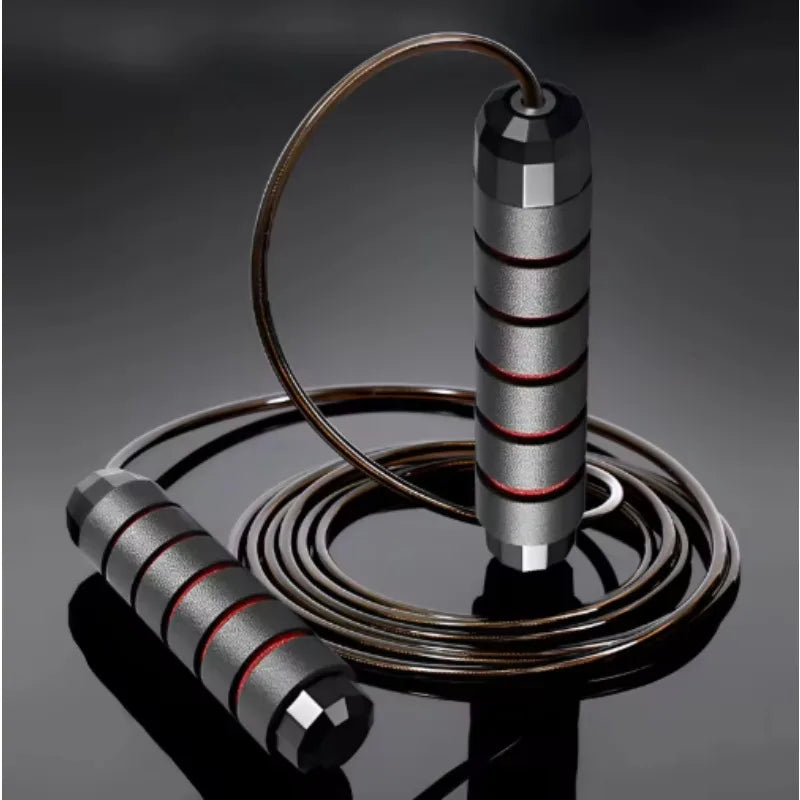 The New Jump Rope Steel Wire Skipping Exercise Adjustable Jumping Fitness Workout Training Home Sport