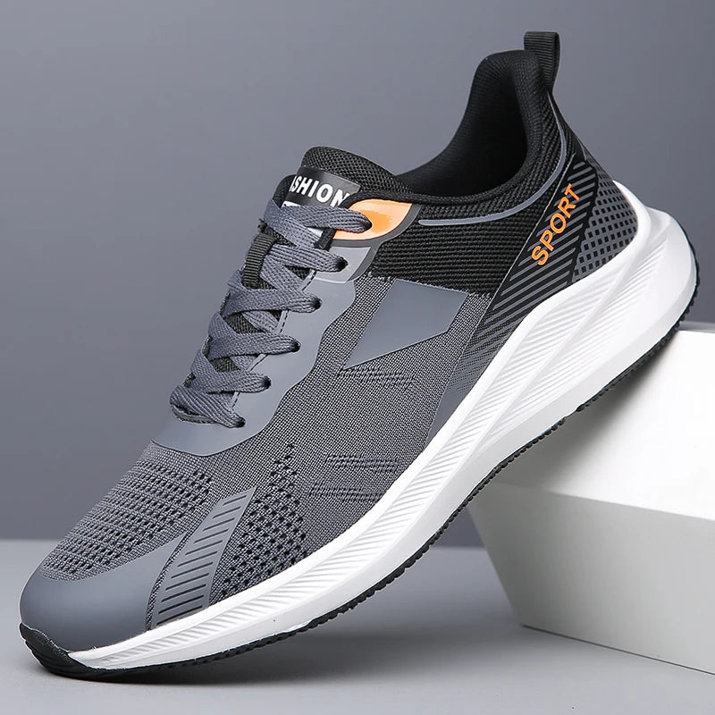 Tennis Shoes Men's Walking Shoe Breathable Mesh Anti Slip Casual Comfortable and Fashionable Sports Shoes