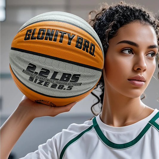 Heavy Training Basketball In&outdoor 28.5"/29.5" 2.2LBS/3LBS Non-slip Weighted Basketball For Dribbling Passing