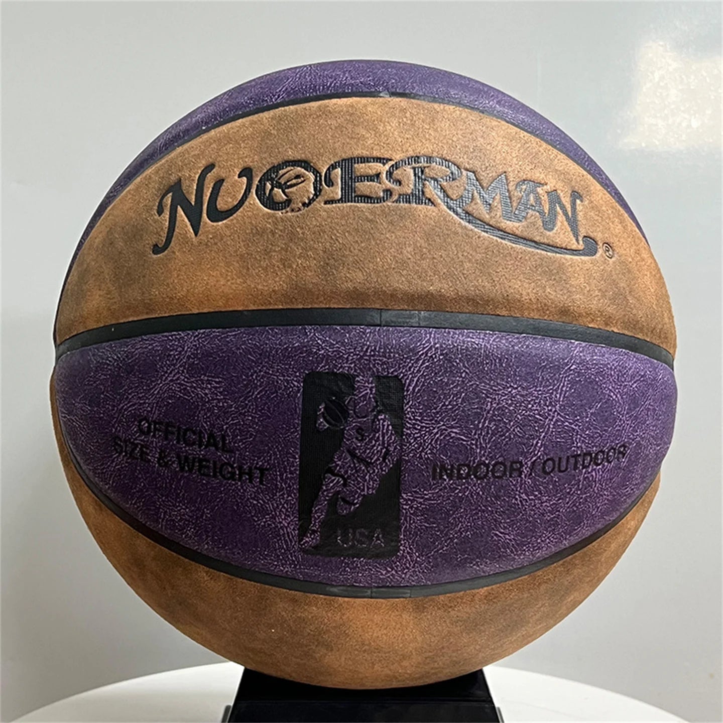 Genuine Suede Cowhide Size 7# Basketball Official Competition Adult Indoor Outdoor Wear-Resistant Training Ball
