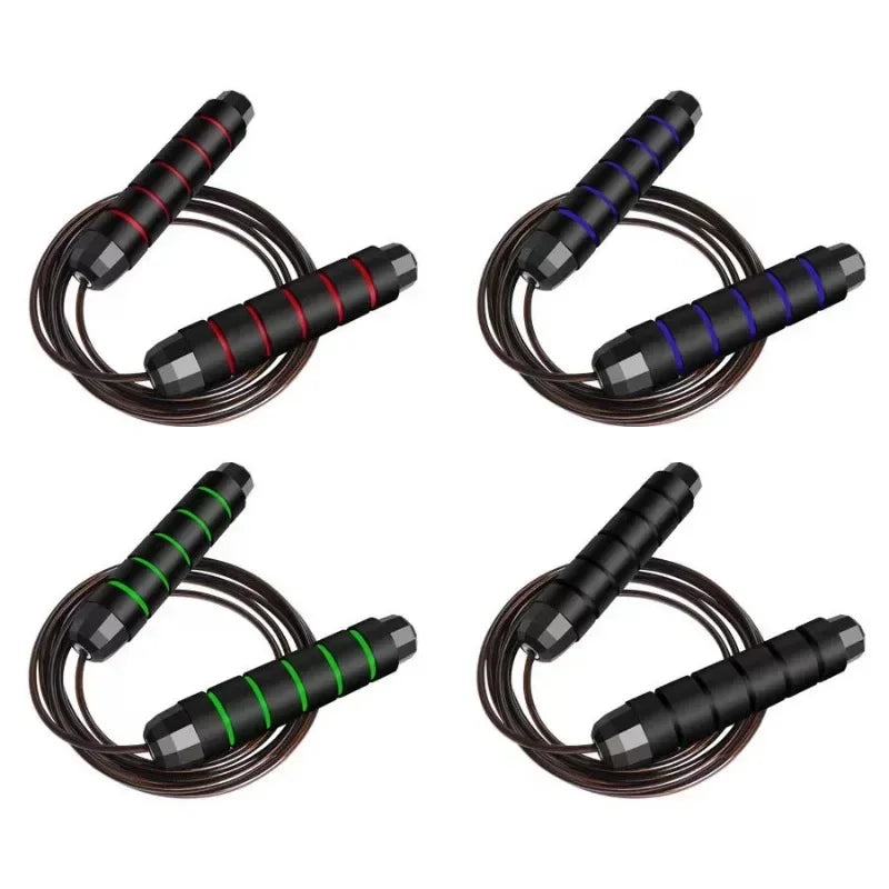 The New Jump Rope Steel Wire Skipping Exercise Adjustable Jumping Fitness Workout Training Home Sport
