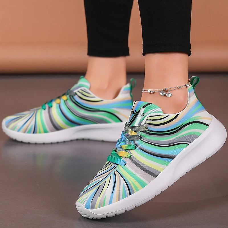 Women's Sneaker 2025 New Colorful Sneakers For Women Sports Shoes Casual Zapatillas De Mujer FashionWoman