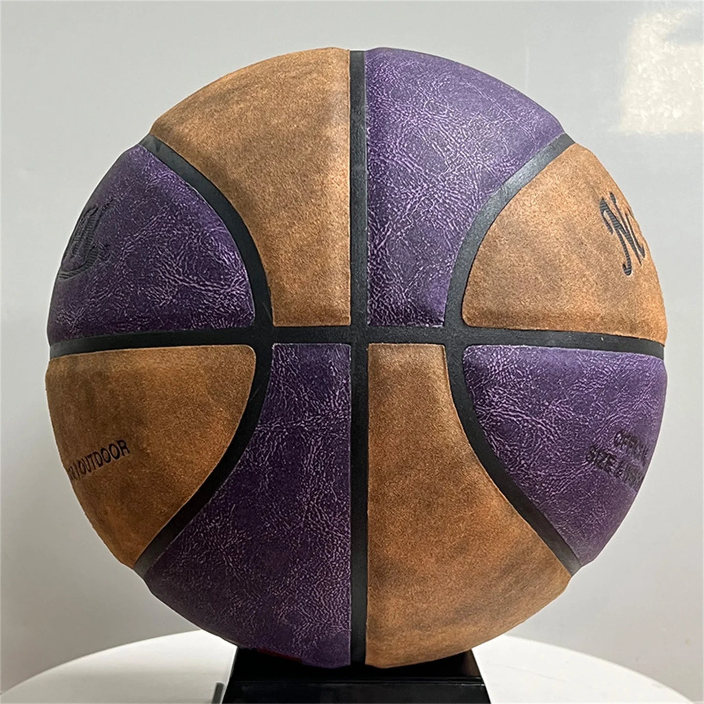 Genuine Suede Cowhide Size 7# Basketball Official Competition Adult Indoor Outdoor Wear-Resistant Training Ball