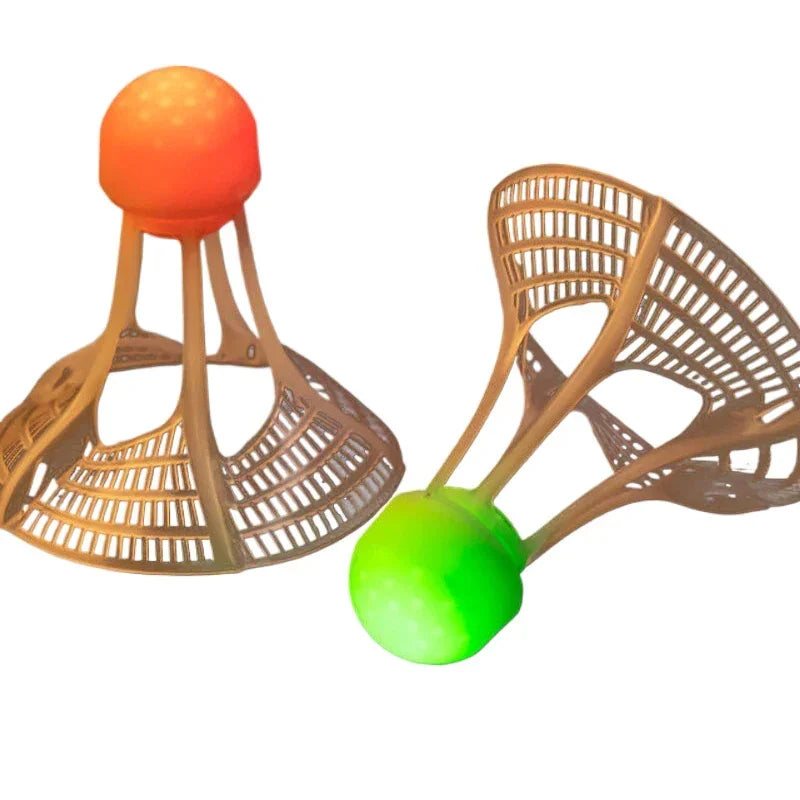 1 PC Glow-In-The-Dark Windproof Badminton Shuttlecock Ball Wind Resistance Training Accessoires
