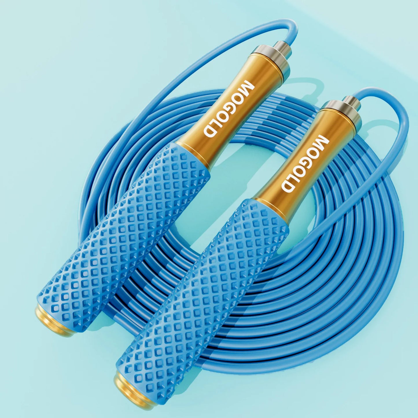 Children Bearing Jump Rope, Aluminum Alloy Handle, Smooth Rotation, Adjustable, Suitable for Speed