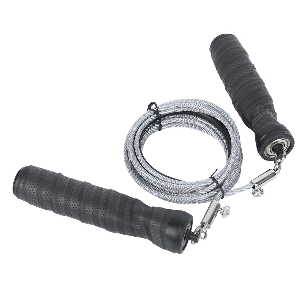 Adjustable Rope Skipping Adjustable Weight Skipping Rope Bearing Fitness Steel Wire Rope for Adult Students