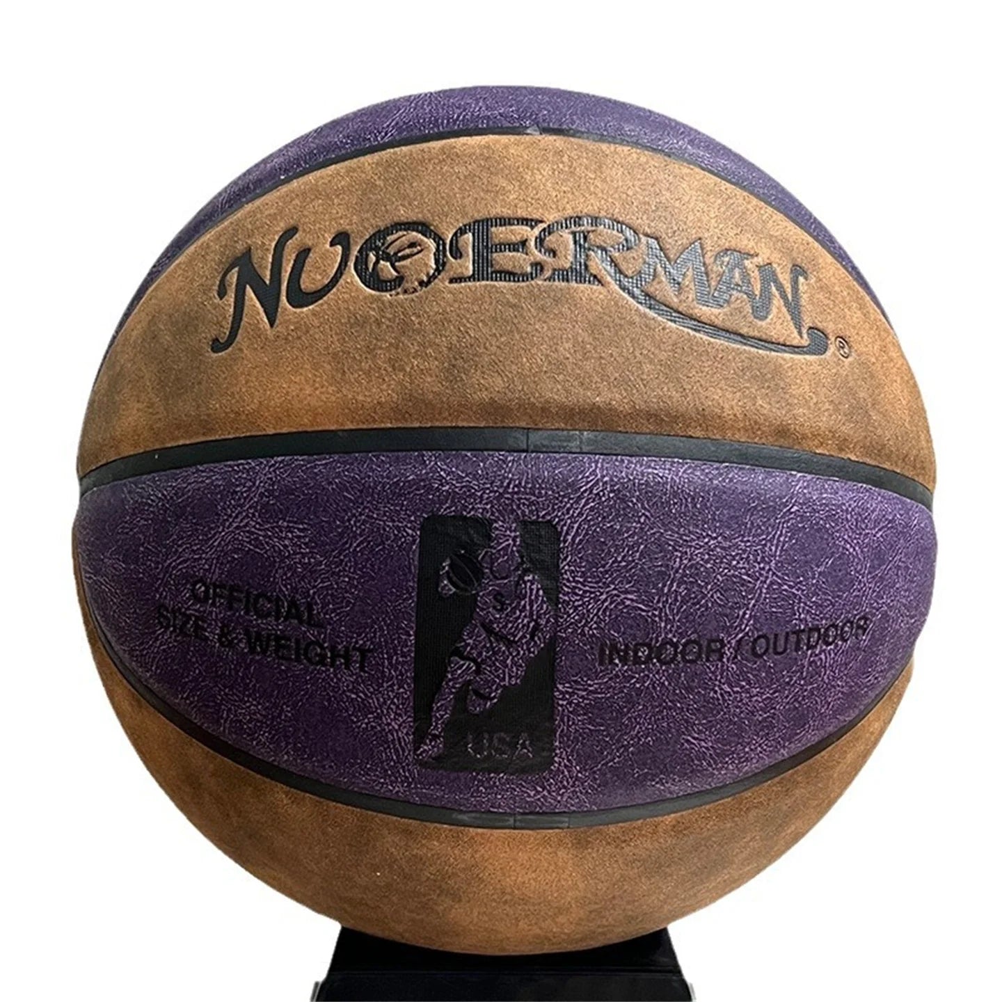 Genuine Suede Cowhide Size 7# Basketball Official Competition Adult Indoor Outdoor Wear-Resistant Training Ball