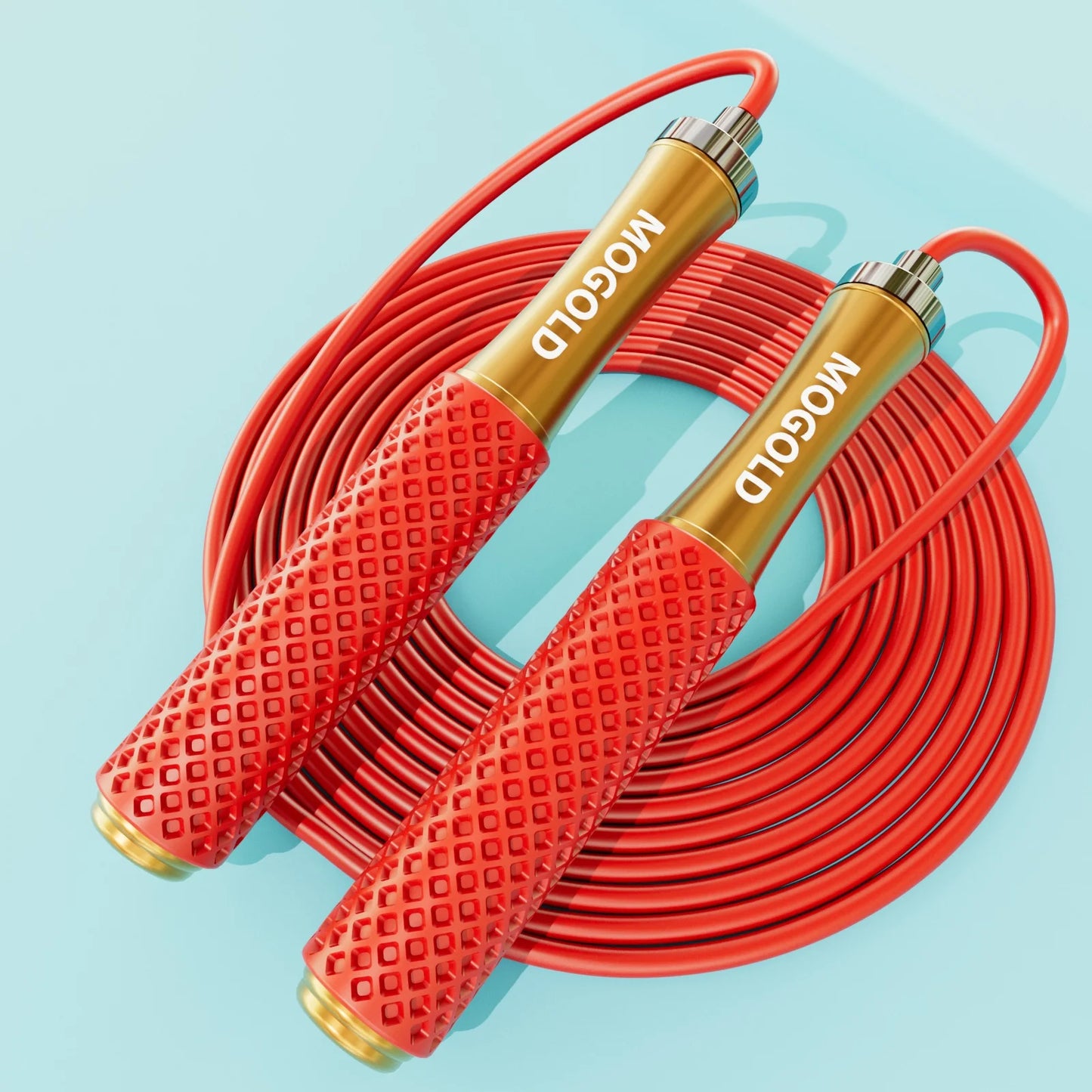 Children Bearing Jump Rope, Aluminum Alloy Handle, Smooth Rotation, Adjustable, Suitable for Speed