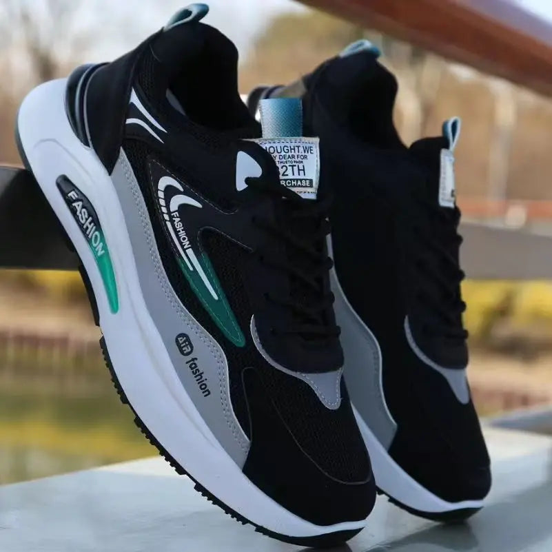 Shoes for Men Lightweight Pu Leather Casual Shoes 2025New Men's Sneakers Fashion Men Tennis Shoes