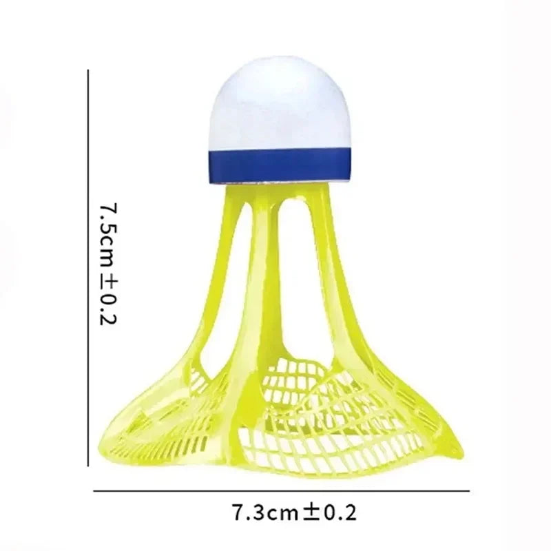 3Pcs Windproof Nylon Badminton Wind Resistance Shuttlecock Ball Training Accessoires Sport Supplies Multicolor Badminton