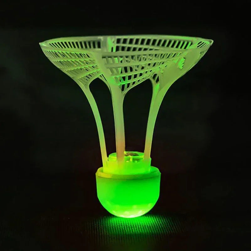 1 PC Glow-In-The-Dark Windproof Badminton Shuttlecock Ball Wind Resistance Training Accessoires