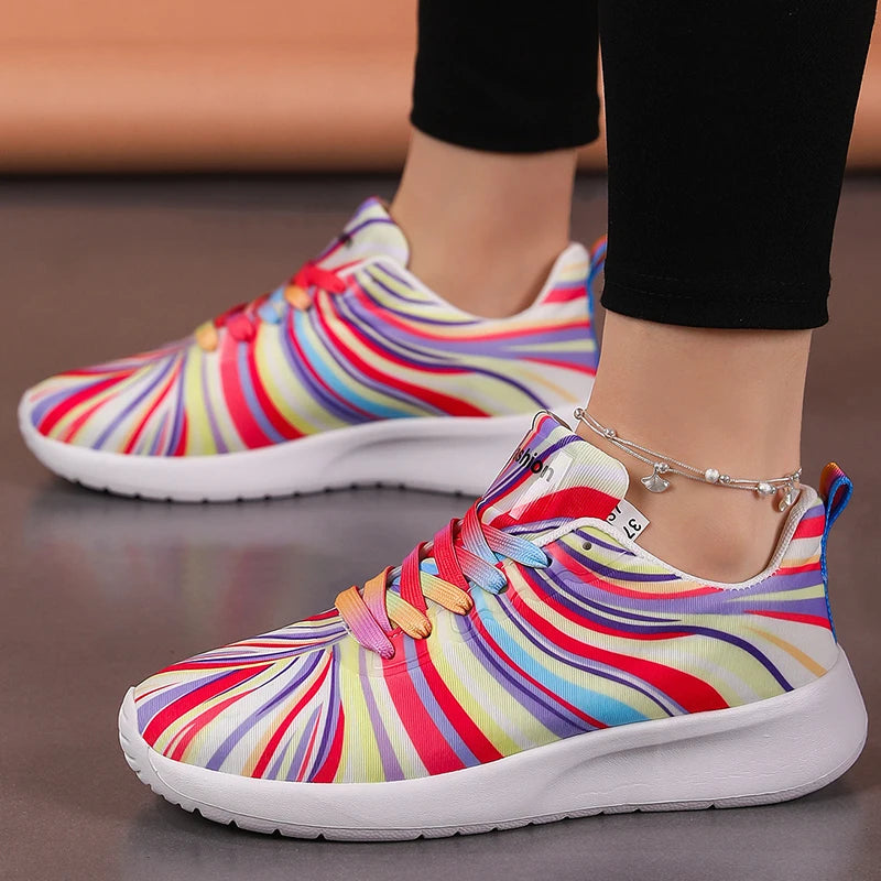 Women's Sneaker 2025 New Colorful Sneakers For Women Sports Shoes Casual Zapatillas De Mujer FashionWoman